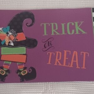 Purple Trick or Treat Switch Mat